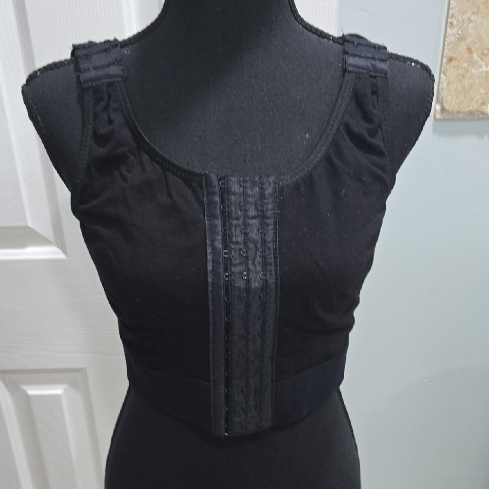 Black Front Closure Bra